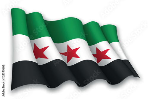 Flag of Syrian Arab Republic