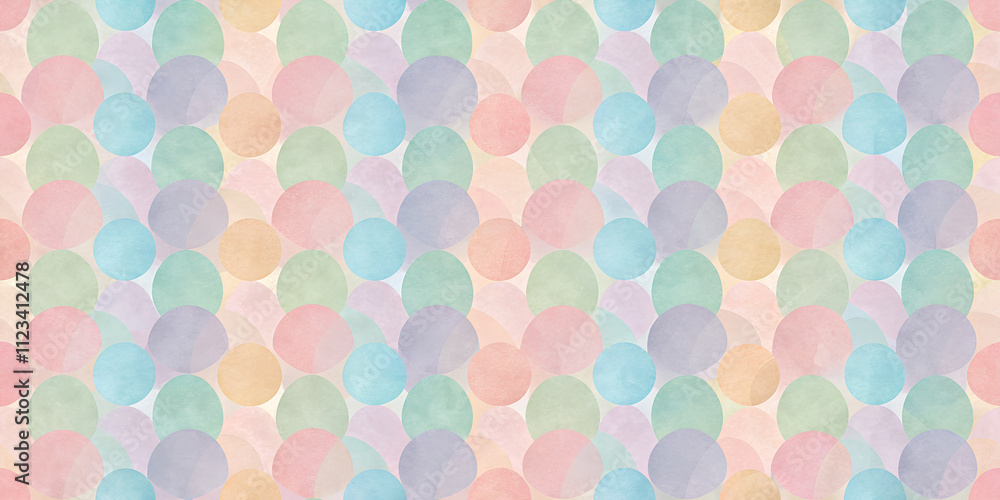 Soft pastel circles create a calming and playful background texture for creative projects and design inspiration Soft pastel circles create a calming and playful background texture for creative projects and design inspiration