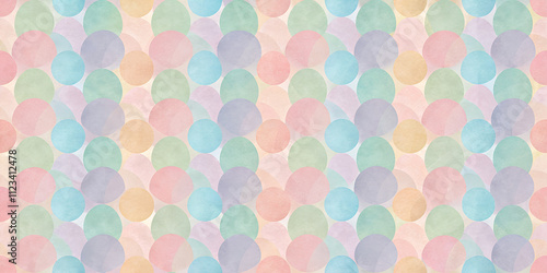 Wallpaper Mural Soft pastel circles create a calming and playful background texture for creative projects and design inspiration Torontodigital.ca