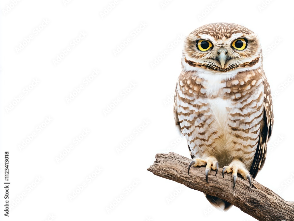 Obraz premium Owl observing its surroundings nature reserve wildlife photography calm environment close-up view wildlife conservation