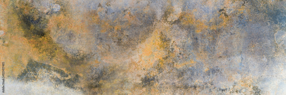Rusty surface. Rusted grunge background. Banner with scratches. Rusty surface. Rusted grunge background. Banner with scratches.