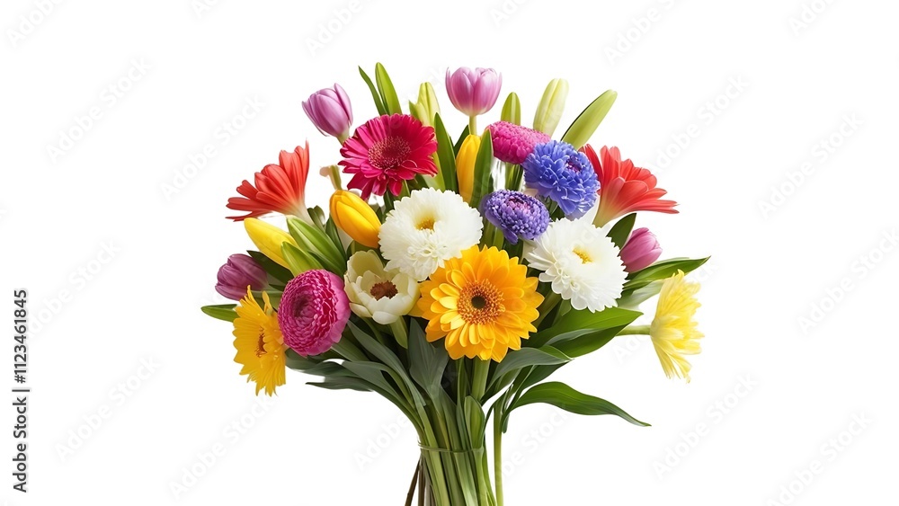 Fototapeta premium Bright and Beautiful Flower Bouquet