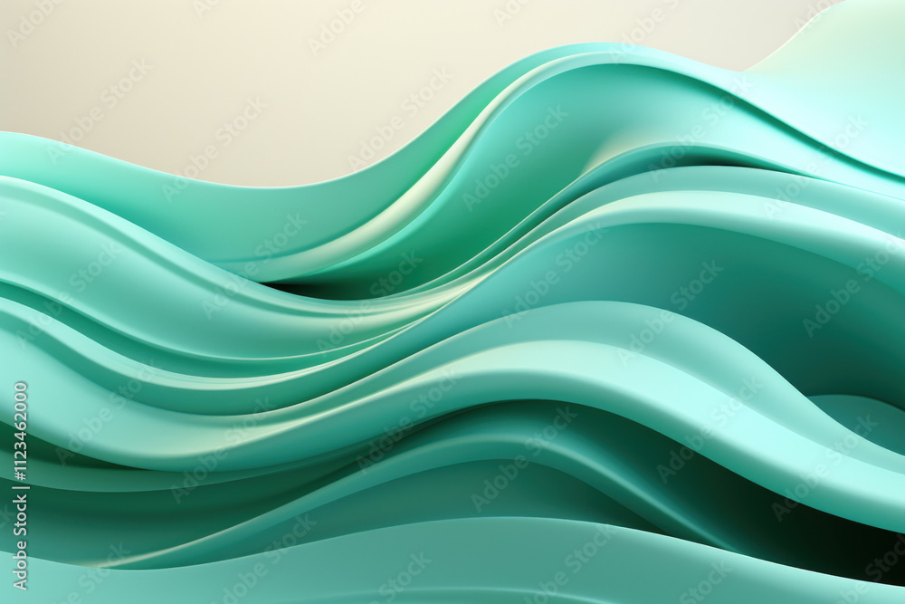 Obraz premium abstract mint background,.