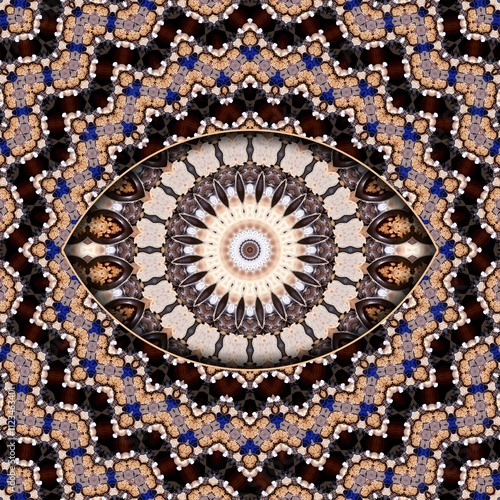 detail of a mosaic