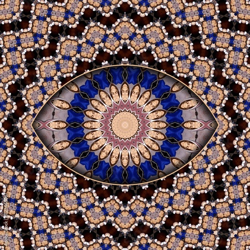 detail of a mosaic