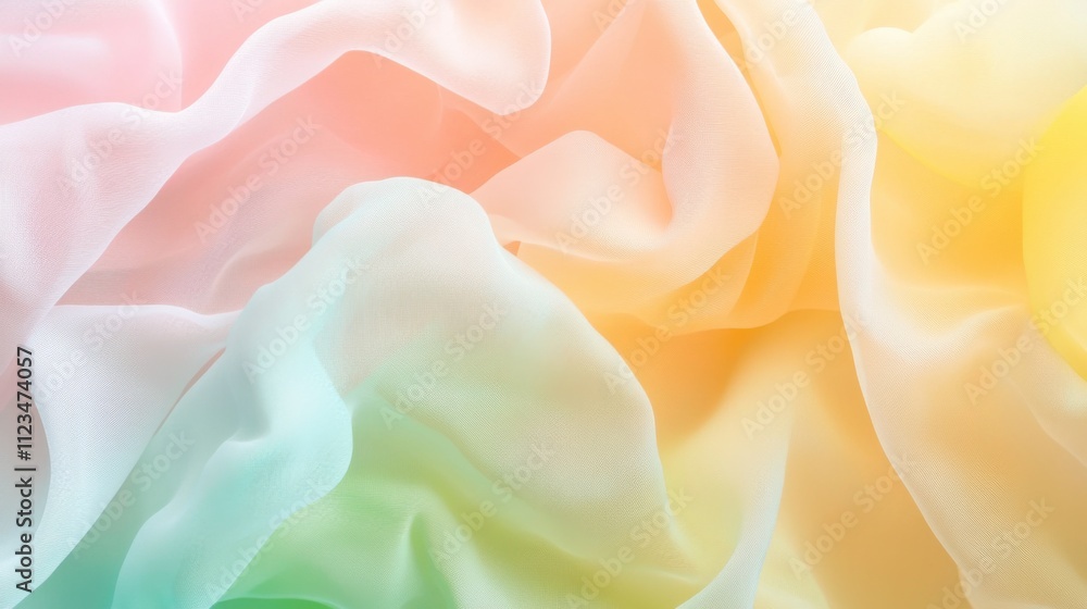 Obraz premium Pastel gradient background in soft colors