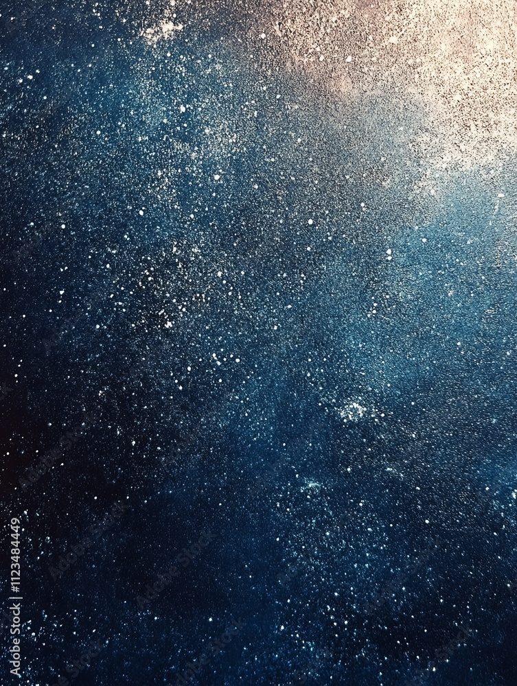 Fototapeta premium Blue Grainy Texture Background for Creative Use