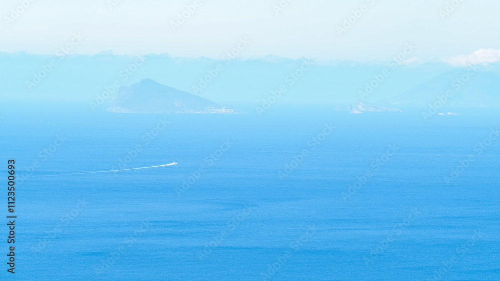view of Vulcano island view of Vulcano island