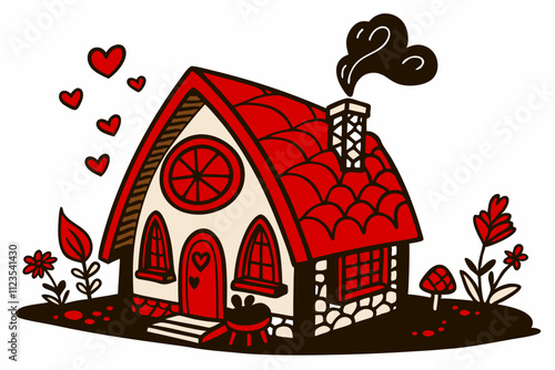 Learn how to design a hilarious and creative 'Romantic Reactor' on a white background with this fun tutorial. Perfect for illustrators, digital artists, and anyone who loves unique Valentine’s Day des