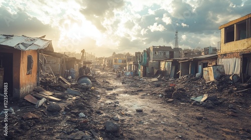 Climate change disproportionately impacts vulnerable populations, including low-income communities and developing countries, which are less equipped to adapt to its effects.  photo