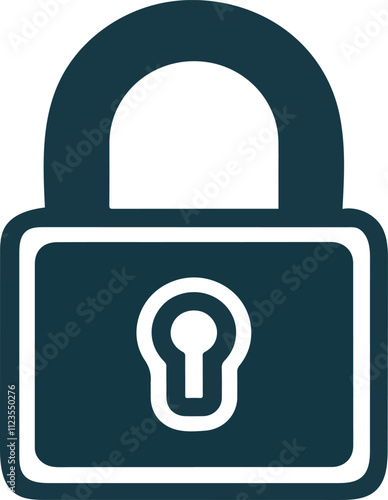Simple Lock Icon - Security Icon Design