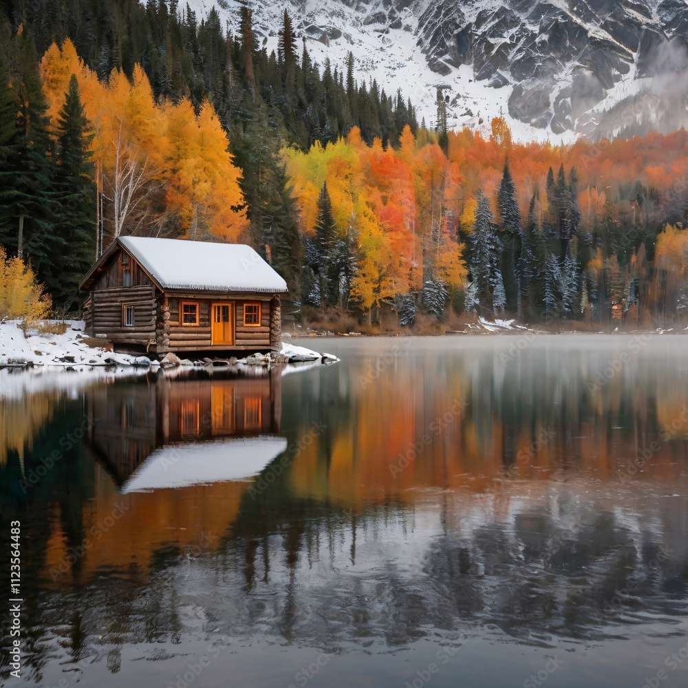 Obraz premium autumn in the mountains