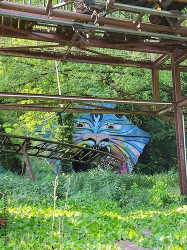 Spreepark Berlin, Lost Place, Berlin, Treptower Park, Vergnügungspark, verlassen, ruine photo