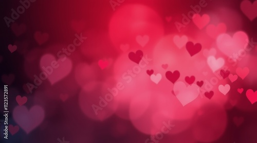 Background filled with colorful hearts for celebrating love and affection in ...