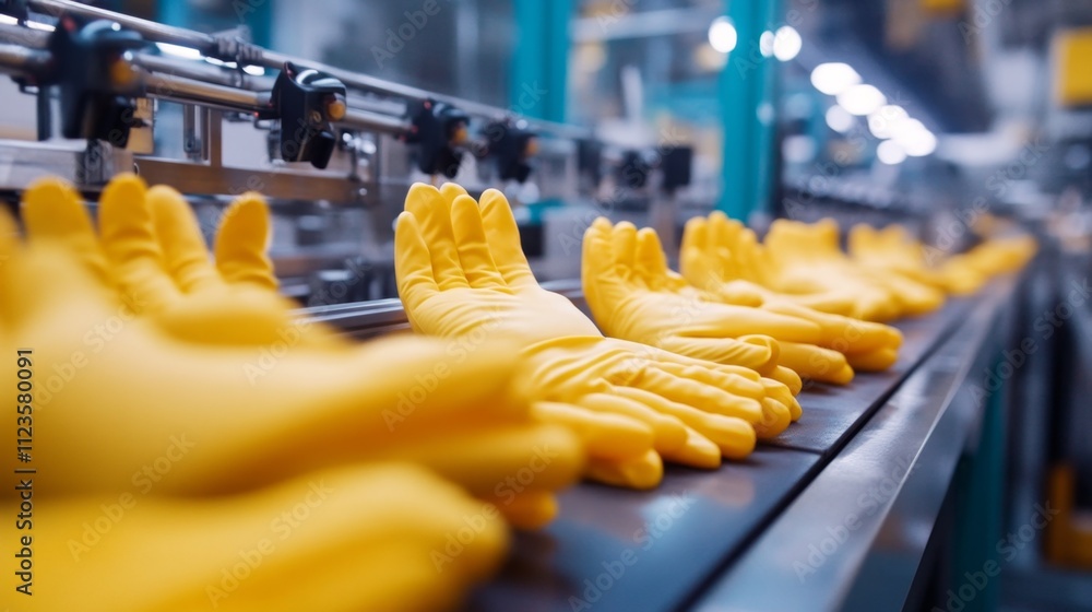 Manufacturing process automation industrial factory production line modern environment close-up view efficiency and safety Manufacturing process automation industrial factory production line modern environment close-up view efficiency and safety