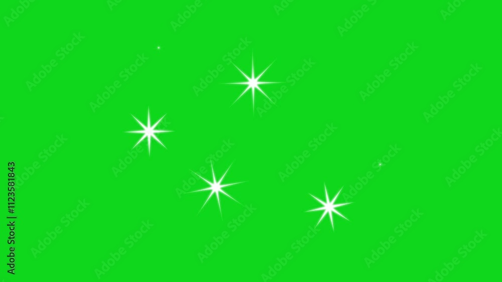 Camera Flashes, Star twinkling, Sparkle Star animation, blinking light ...