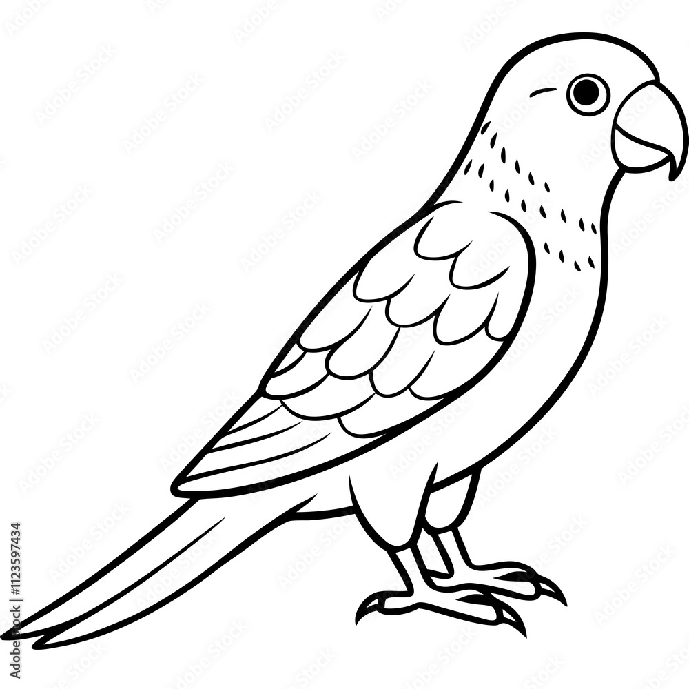 Obraz premium parakeet bird