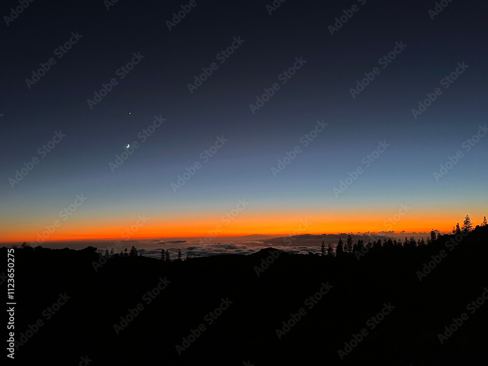 Fototapeta premium Sunset in Tenerife