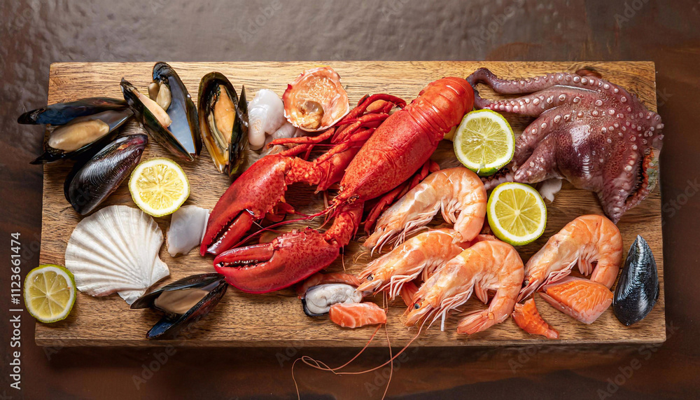 Aperitivo de pescado y marisco