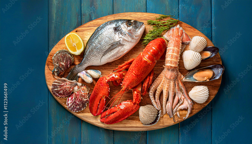 Aperitivo de pescado y marisco