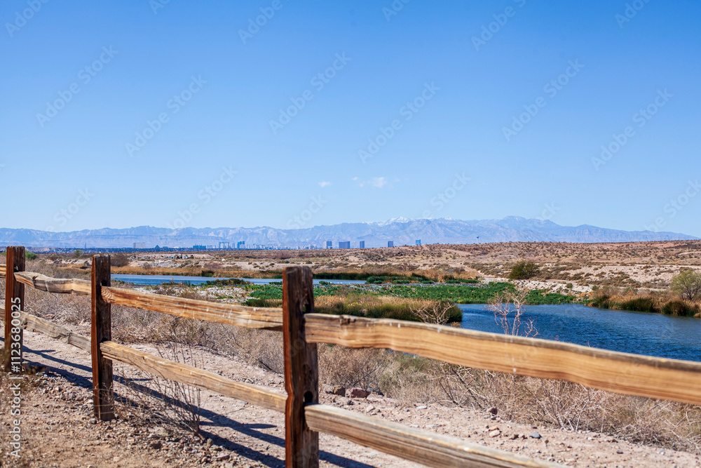 Fototapeta premium Las Vegas Wetlands