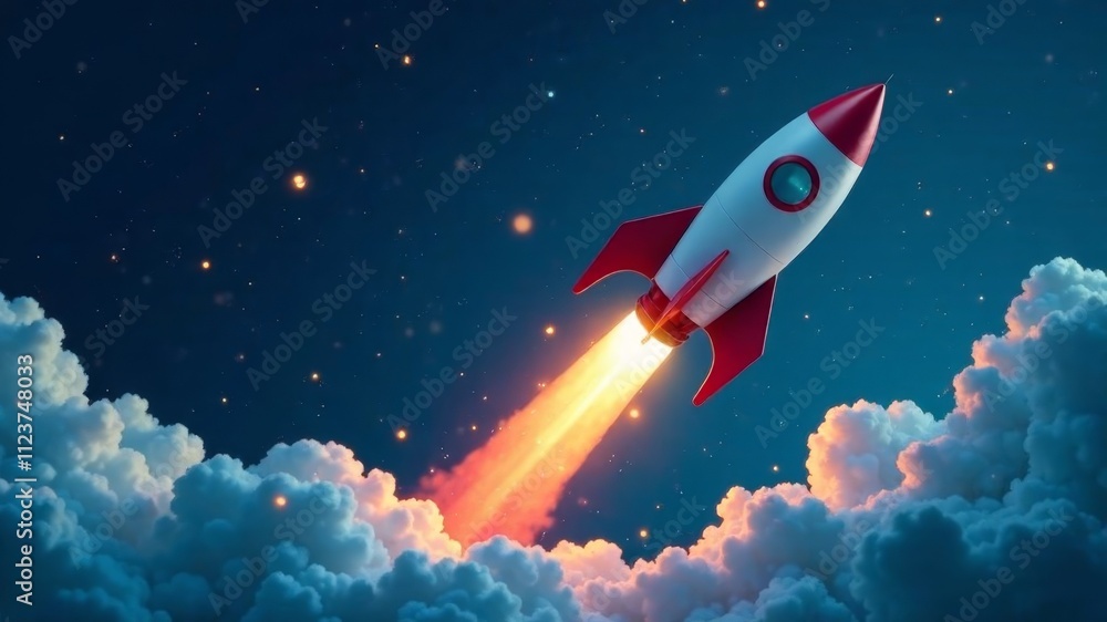 Entrepreneurship launch rocket start flying up and network line connection, the Startup concept plan development business project digital technology idea of leadership, Entrepreneurship launch rocket start flying up and network line connection, the Startup concept plan development business project digital technology idea of leadership,