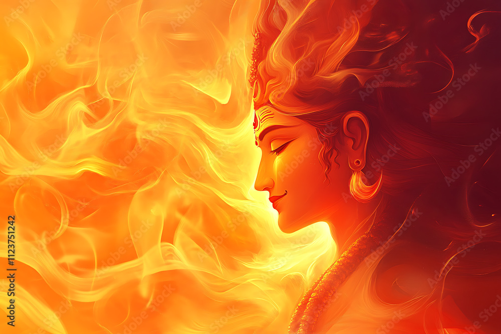 An abstract digital background featuring Lord Shiva in vibrant hues, blending modern art with spirituality. The composition highlights cosmic energy and divine presence in a futuristic style An abstract digital background featuring Lord Shiva in vibrant hues, blending modern art with spirituality. The composition highlights cosmic energy and divine presence in a futuristic style