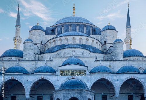 Blue mosque in Istanbul city, Turkey