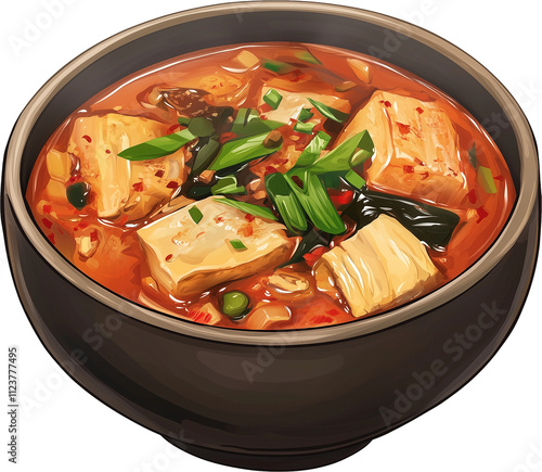 전통의 맛을 담은 김치찌개