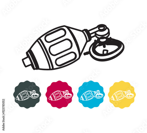 Manual Resuscitator - Non Invasive Ventilation Support - Icon