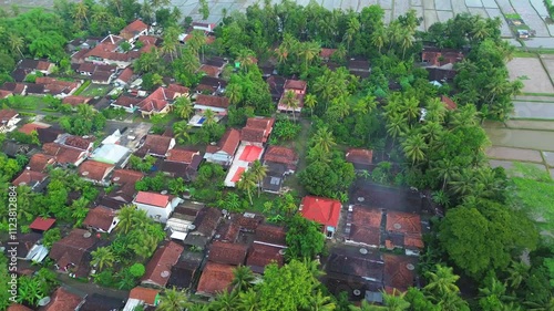 view of a house from above
