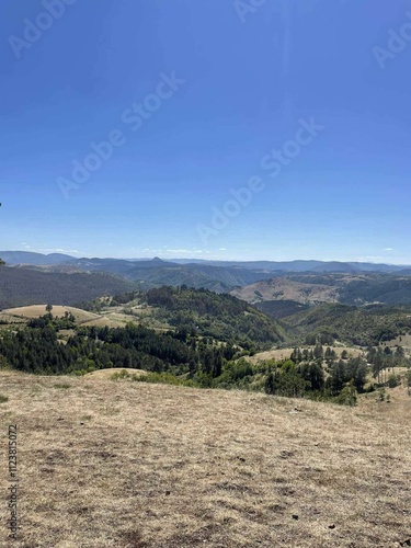 landscape with mountains