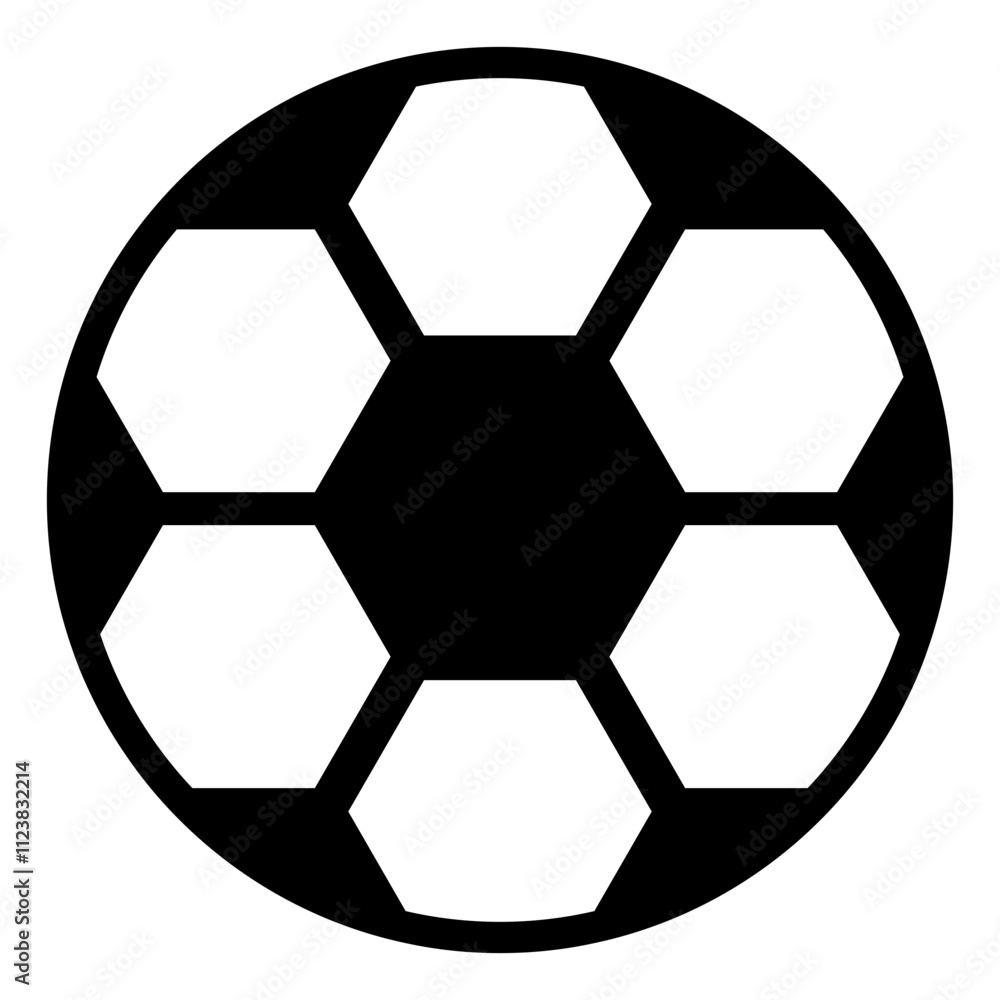 Fototapeta premium Soccer ball icon