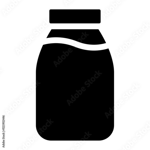 bottle of milk icon