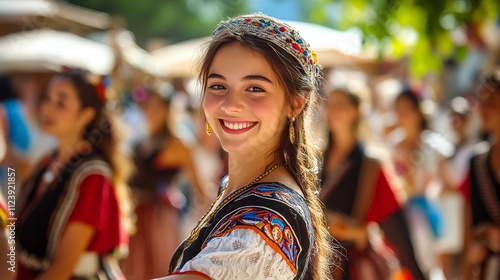 Greek Dance Performance at Village Festival