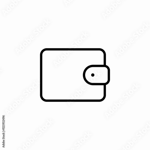 wallet money icon sign vector