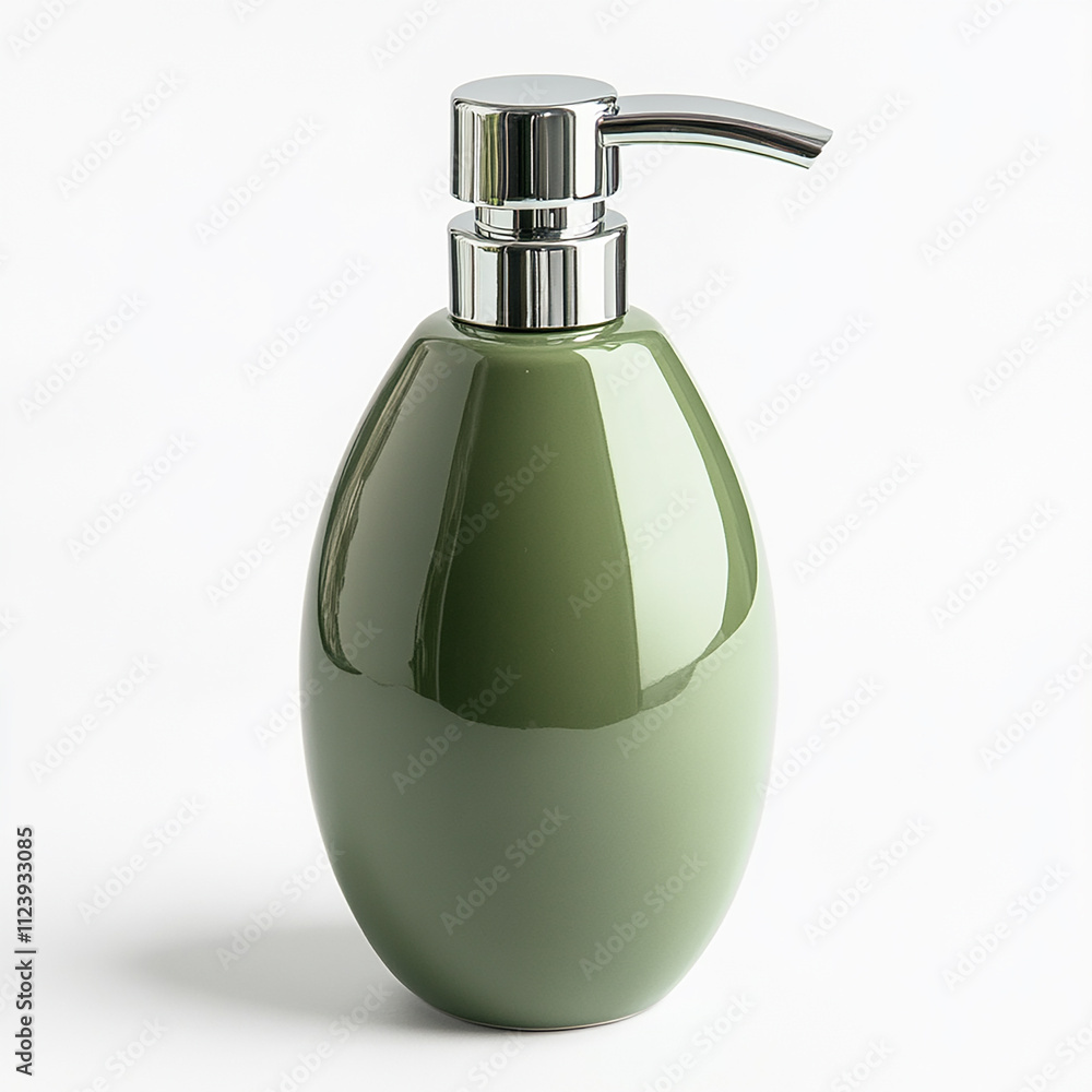 Obraz premium soap dispenser isolated on white background