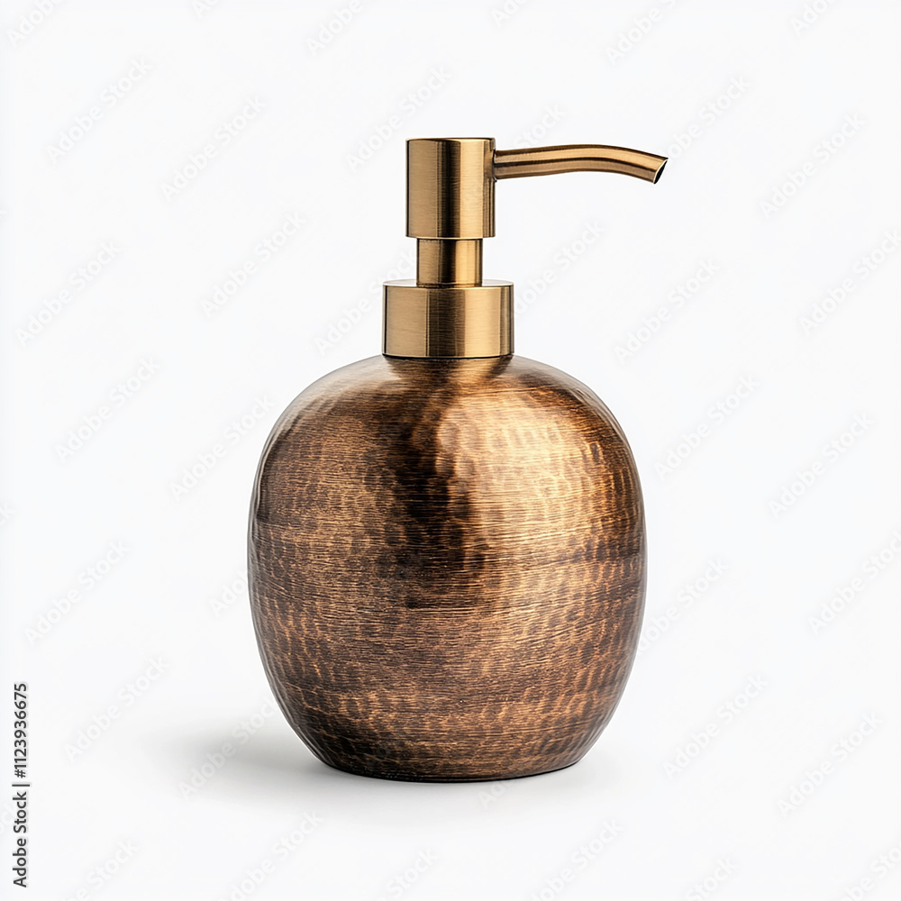 Obraz premium soap dispenser isolated on white background