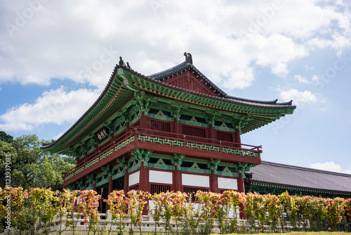 Wallpaper Mural Woljeonggyo Korean traditional bridge at summer in Gyeongju, Korea Torontodigital.ca