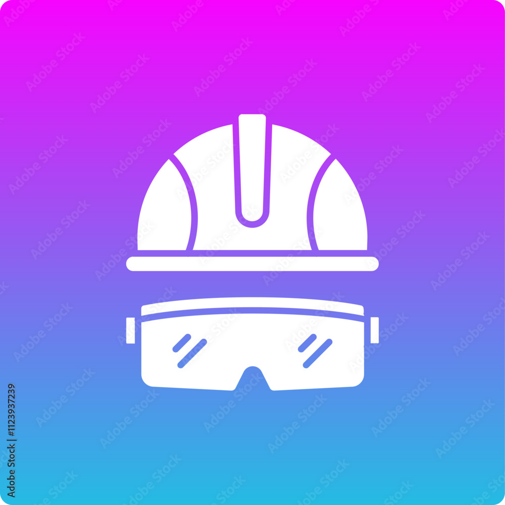 Fototapeta premium Safety Glasses Icon