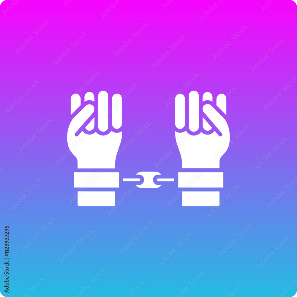 Obraz premium Slavery Icon