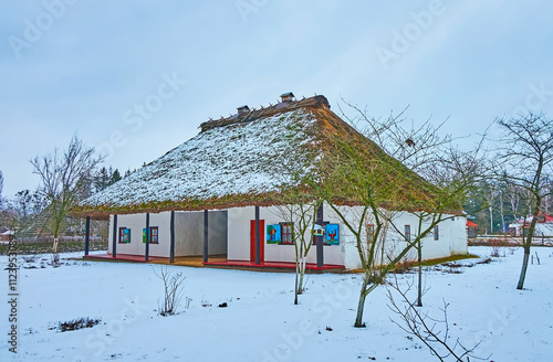 Korchma tavern and guest house, Pereiaslav Scansen, Ukraine photo