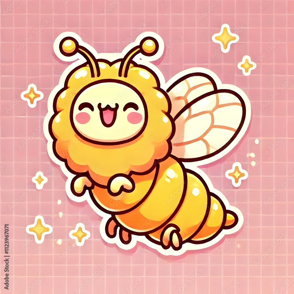 Obraz premium Aphid Lion Sticker