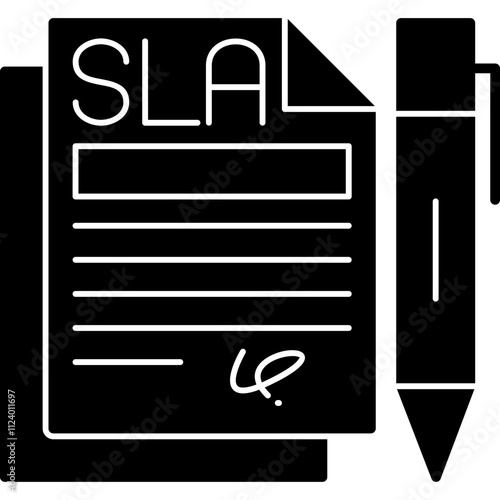 Service Level Agreement Icon