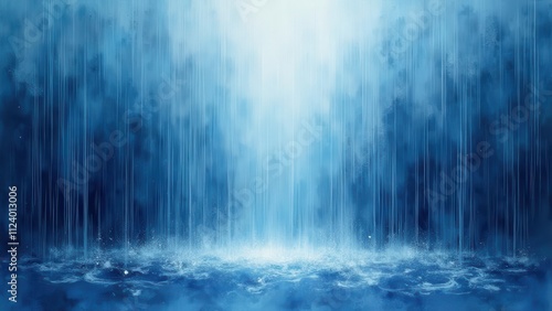 Abstract rainy overlays. Rainy whims in an ethereal cascade on a soft indigo platform, superbly detailed and noise-free, enveloped in clarity and captured in 4K quality.