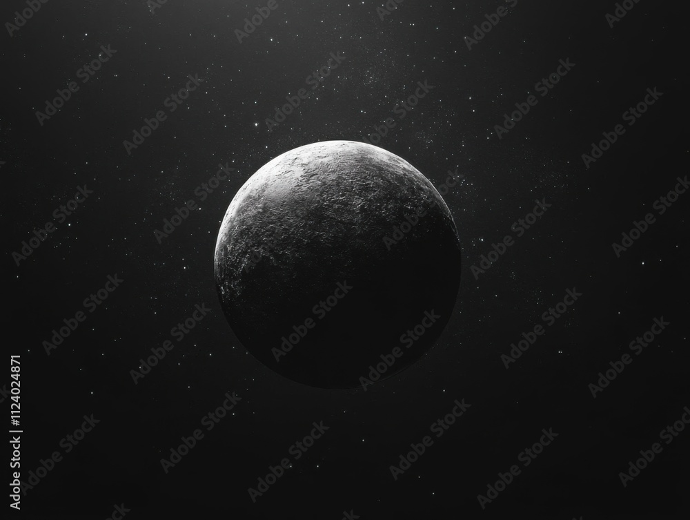 Obraz premium Celestial Body: Exploring the Cosmos' Mysteries with Stunning Views of Planets and Stars