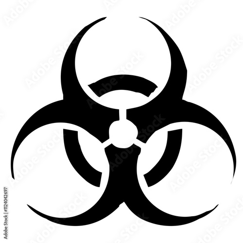 biohazard warning sign