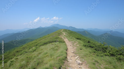 Mountain Path: A winding di...