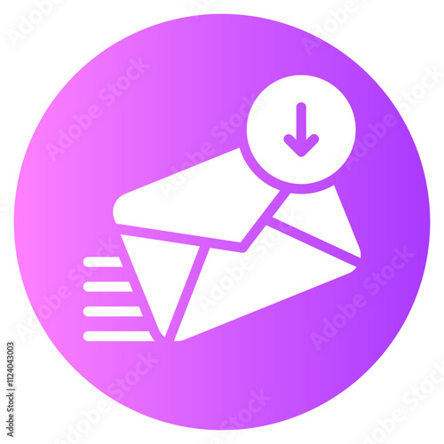 receive gradient icon