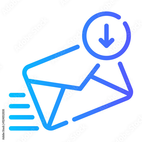 receive gradient icon